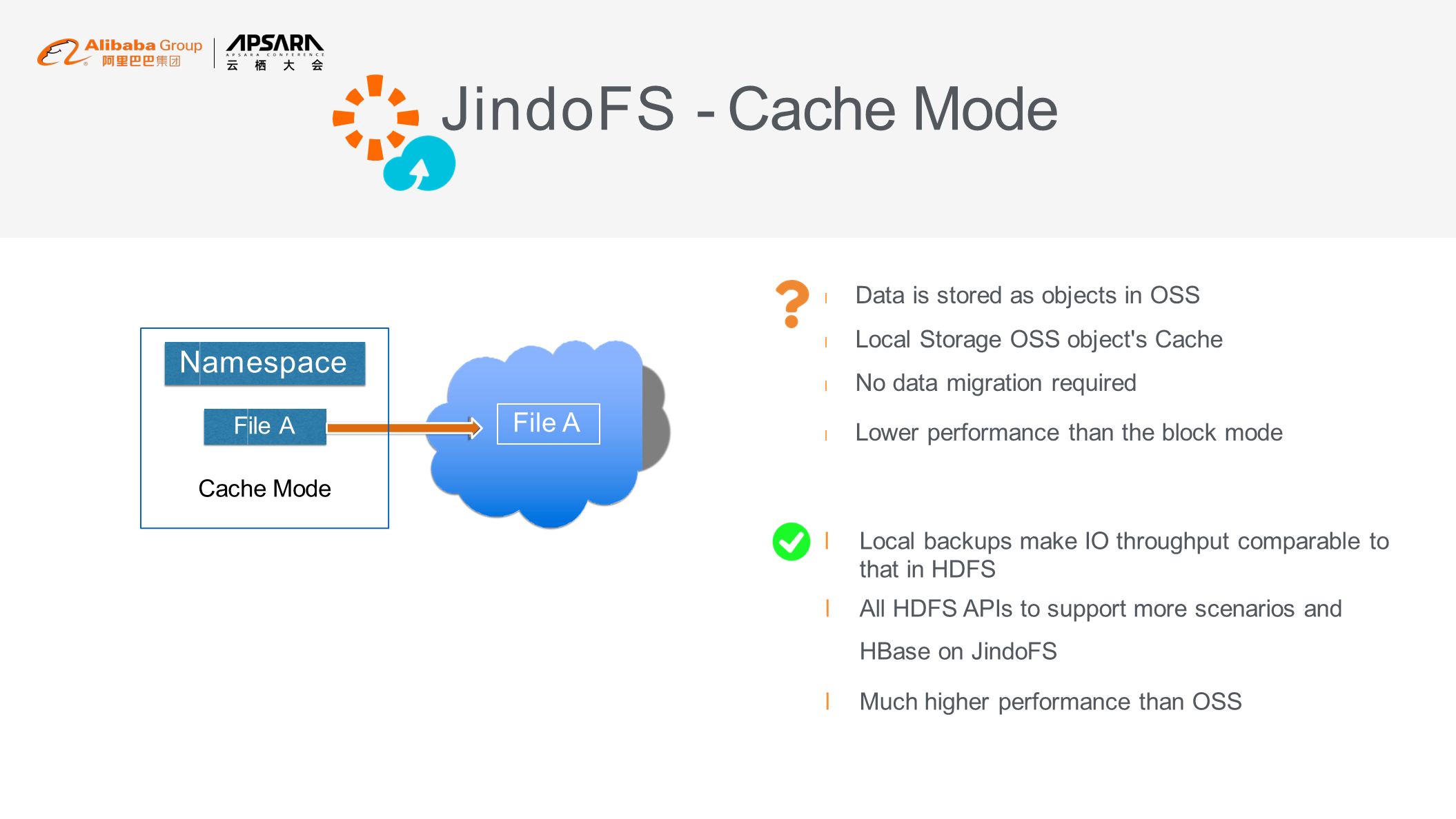 JindoFS cache mode