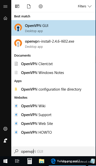 openvpn client config file windows